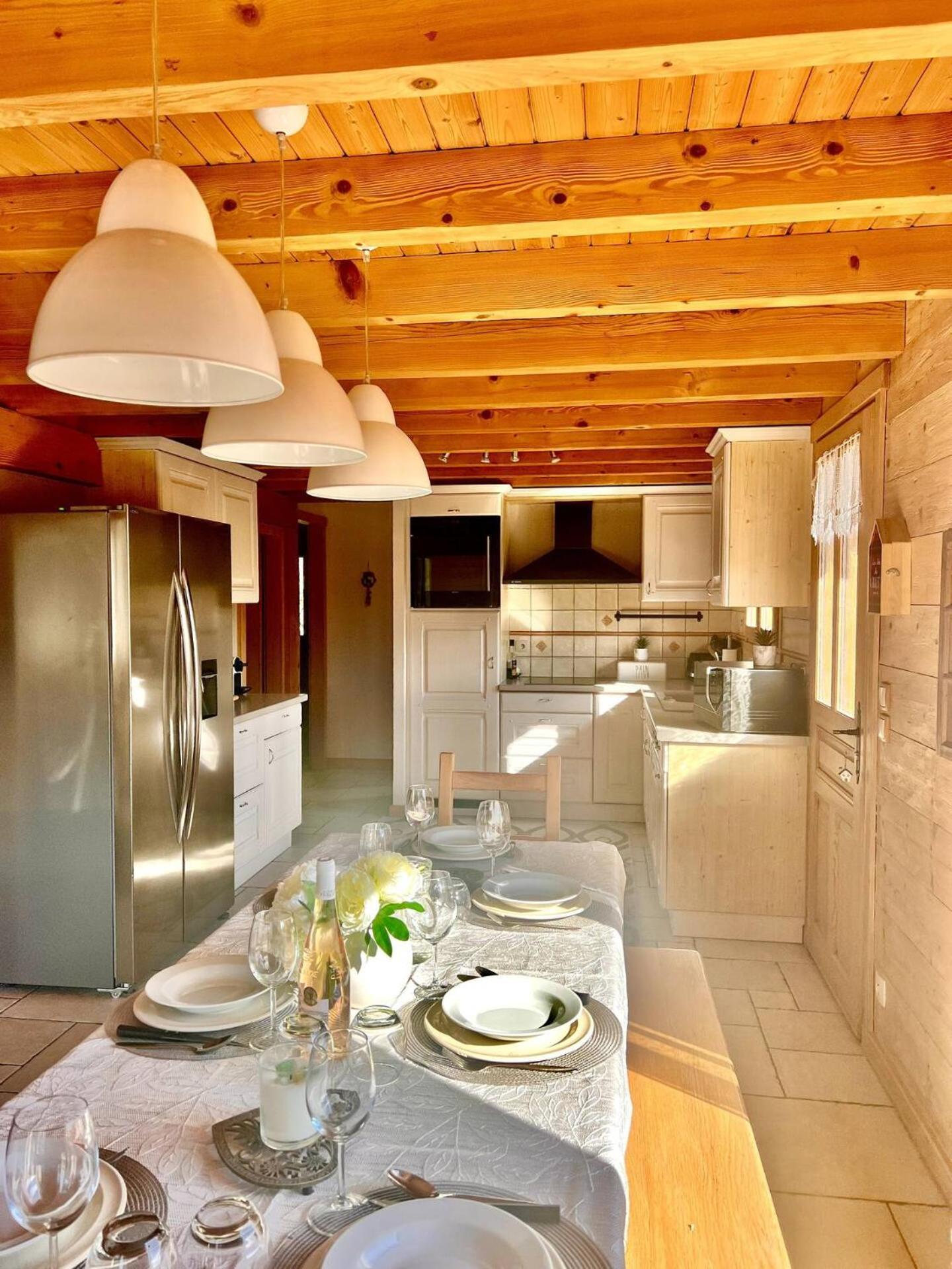 Charming Family For 8 People, With Private Hot Tub Chalet *